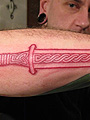 tattoo - gallery1 by Zele - celtic and viking - 2009 04 mač hrvatski